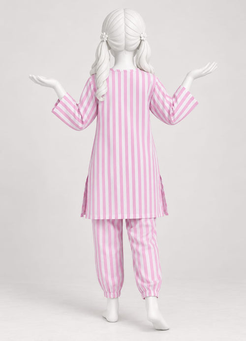 PyariPoshak Girls Exclusive Printed 2 Piece Suit – Modern Classic Look