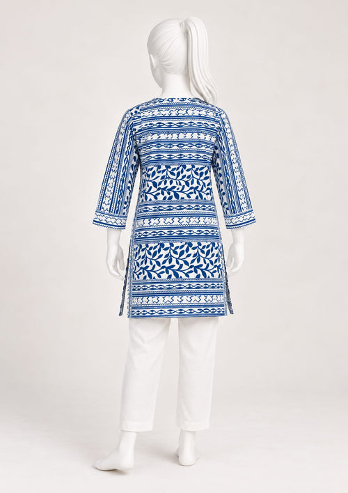PyariPoshak Girls Exclusive Printed 2 Piece Suit – Modern Classic Look