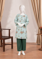PyariPoshak Girls Exclusive Printed 2 Piece Suit – Modern Classic Look