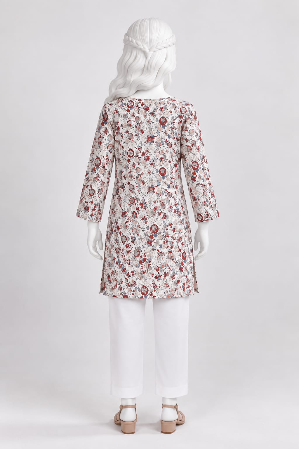 PyariPoshak Girls Exclusive Printed 2 Piece Suit – Modern Classic Look