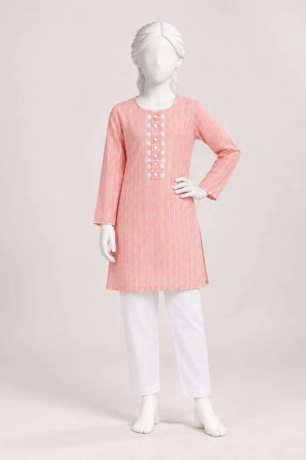 PyariPoshak Girls Exclusive Printed 2 Piece Suit – Modern Classic Look