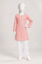 PyariPoshak Girls Exclusive Printed 2 Piece Suit – Modern Classic Look