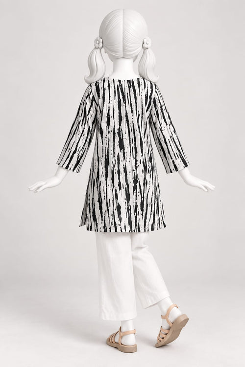 PyariPoshak Girls Exclusive Printed 2 Piece Suit – Modern Classic Look