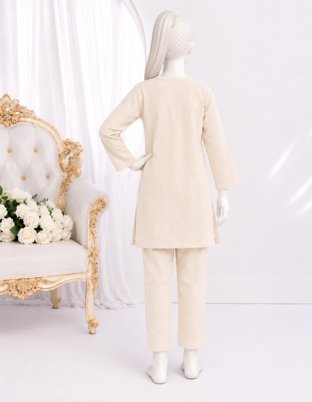 PyariPoshak Girls Exclusive Printed 2 Piece Suit – Modern Classic Look