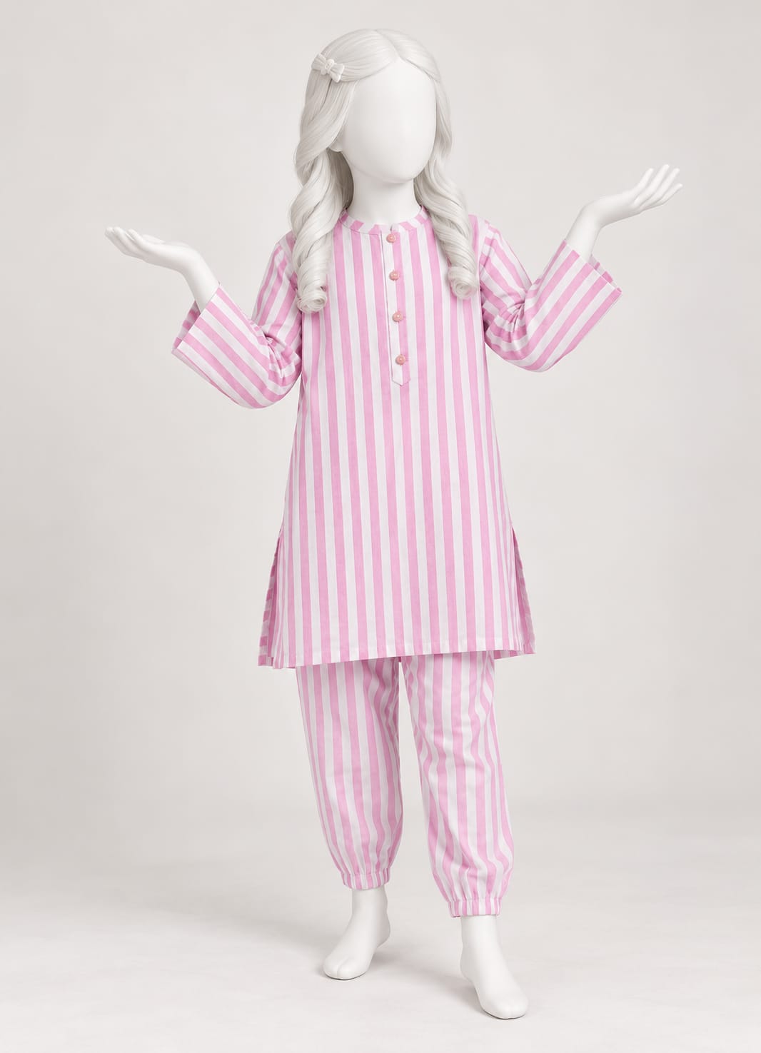 PyariPoshak Girls Exclusive Printed 2 Piece Suit – Modern Classic Look