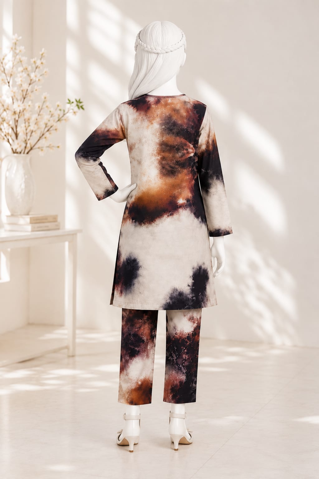 PyariPoshak Girls Exclusive Printed 2 Piece Suit – Modern Classic Look