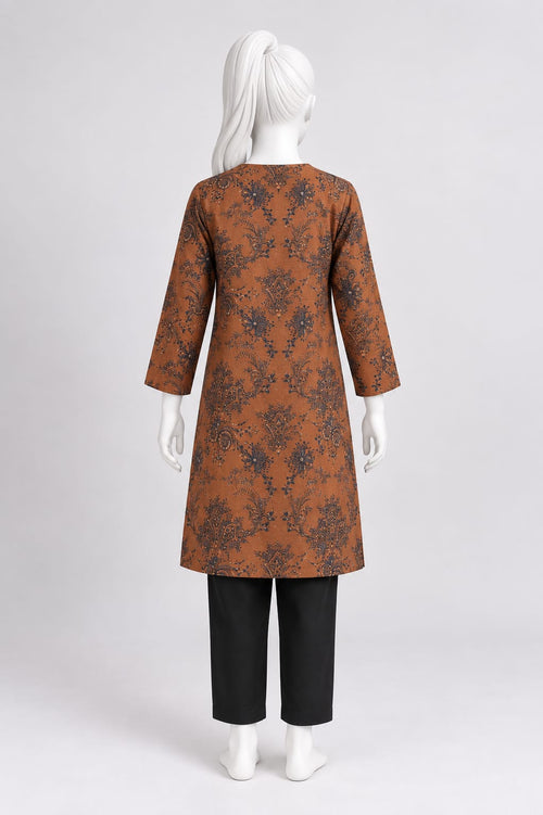 PyariPoshak Girls Exclusive Printed 2 Piece Suit – Modern Classic Look