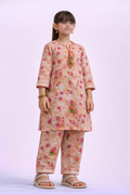 PyariPoshak Girls Exclusive Printed 2 Piece Suit – Modern Classic Look