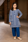 PyariPoshak Girls Exclusive Printed 2 Piece Suit – Modern Classic Look