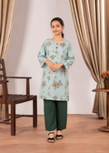 PyariPoshak Girls Exclusive Printed 2 Piece Suit – Modern Classic Look